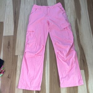 Altar’d State Pink Cargo Pants (never worn)